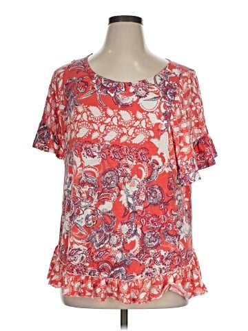Cato Short Sleeve Blouse (view 1)