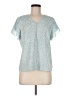 Shein 100% Polyester Teal Short Sleeve T-Shirt Size 6 - photo 1