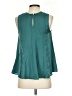 Eri + Ali 100% Polyester Teal Sleeveless Blouse Size XS - photo 2