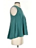 Eri + Ali 100% Polyester Teal Sleeveless Blouse Size XS - photo 4