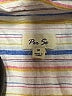 Per Se Stripes White Long Sleeve Button-Down Shirt Size M - photo 7