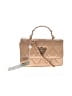 Valentino Orlandi 100% Polyvinylchloride Tan Gold Crossbody Bag One size - photo 1