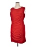 MICHAEL Michael Kors Solid Red Cocktail Dress Size XL - photo 1