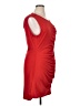 MICHAEL Michael Kors Solid Red Cocktail Dress Size XL - photo 4
