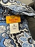 Ruby Rd. 100% Rayon Paisley Blue 3/4 Sleeve Button-Down Shirt Size 1X - photo 7
