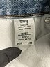 Levi's 100% Cotton Blue Jeans Size 36 waist - photo 4