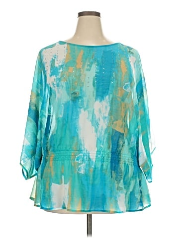 Alfani 3/4 Sleeve Blouse (view 1)