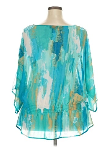Alfani 3/4 Sleeve Blouse (view 2)