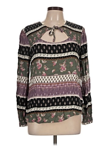 Maurices Long Sleeve Blouse (view 1)