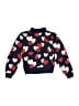 Janie and Jack 100% Cotton Hearts Blue Pullover Sweater Size 4 - photo 1