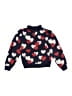 Janie and Jack 100% Cotton Hearts Blue Pullover Sweater Size 4 - photo 2