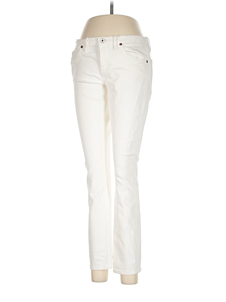 Pre-owned Madewell Jeans In Ivory