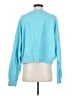 Aerie 100% Cotton Blue Sweatshirt Size S - photo 2