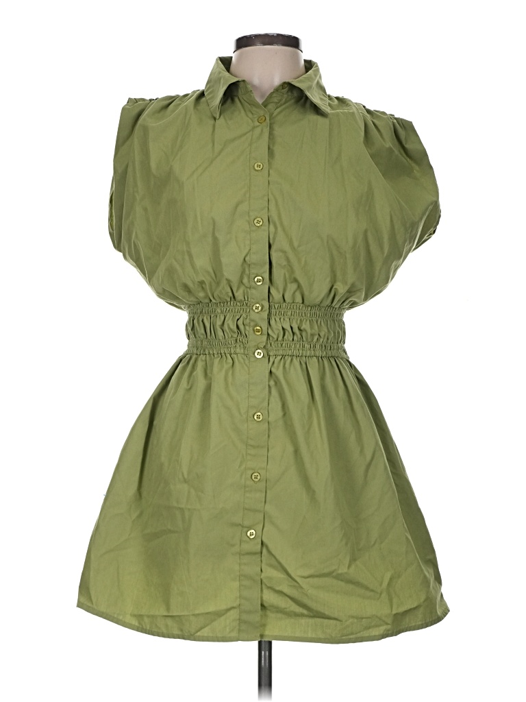 Pre-owned Assorted Brands Casual Dress In Green