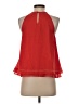 Esley Red Sleeveless Blouse Size S - photo 2