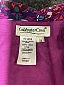 Coldwater Creek 100% Cotton Paisley Purple Vest Size 1X - photo 6