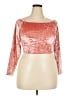 Yitty Pink 3/4 Sleeve Top Size 2X - photo 1