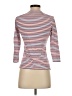 J. McLaughlin Stripes Red 3/4 Sleeve T-Shirt Size XS - photo 2