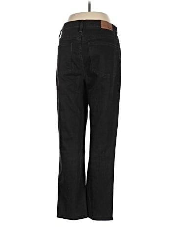 Madewell Classic Straight Jeans in Lunar Wash (view 2)
