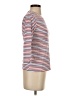 J. McLaughlin Stripes Red 3/4 Sleeve T-Shirt Size XS - photo 4