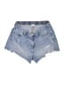 Aerie Blue Denim Shorts Size L - photo 1