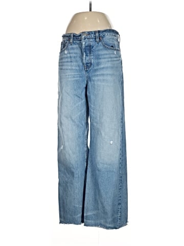 Madewell Low-Slung Baggy Jeans in Hamburg Wash (view 1)