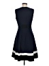 Calvin Klein Color Block Blue Casual Dress Size 6 - photo 2