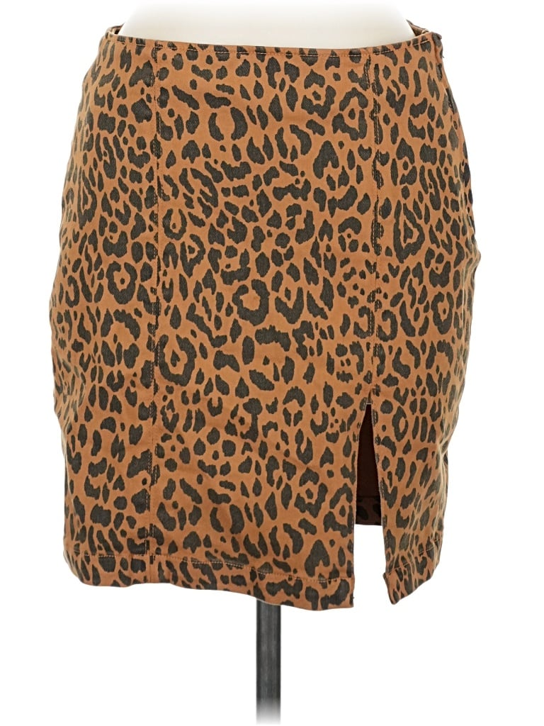 Pre-owned Mother Casual Skirt In Brown
