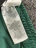 Adidas 100% Polyester Color Block Green Track Pants Size M - photo 7