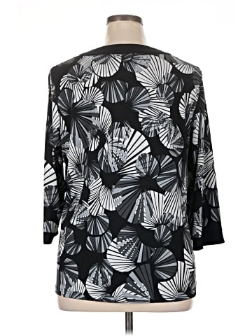 JM Collection 3/4 Sleeve Blouse (view 2)
