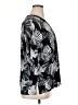 JM Collection Black 3/4 Sleeve Blouse Size 1X - photo 4