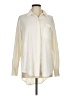 Reiss Color Block Ivory Long Sleeve Blouse Size M - photo 1