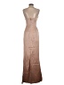 Nookie Metallic Tan Cocktail Dress Size S - photo 2