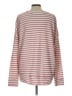 Aerie Stripes Pink Pullover Sweater Size L - photo 2