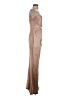 Nookie Metallic Tan Cocktail Dress Size S - photo 4