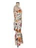 Unbranded Tropical Ivory Cocktail Dress Size S - photo 4