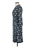 Max Studio Paisley Blue Casual Dress Size S - photo 5