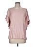 CeCe Pink Short Sleeve Blouse Size M - photo 1
