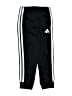 Adidas 100% Recycled Polyester Black Track Pants Size 6 - photo 1