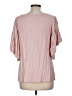 CeCe Pink Short Sleeve Blouse Size M - photo 2