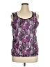 Style&Co 100% Polyester Purple Sleeveless Blouse Size XL - photo 1