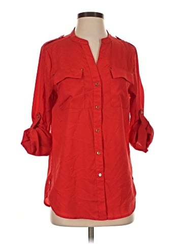Premise Studio 3/4 Sleeve Blouse (view 1)