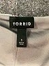 Torrid 100% Polyester Floral Gray Casual Dress Size 1X Plus (1) - photo 7