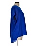 Pleione 100% Polyester Blue Short Sleeve Blouse Size L - photo 4