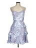 BCX 100% Nylon Blue Cocktail Dress Size 9 - photo 1