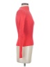 Double Zero Color Block Red Turtleneck Sweater Size S - photo 4