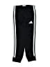 Adidas 100% Recycled Polyester Black Track Pants Size 6 - photo 1