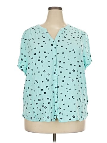 Amazon Essentials Short Sleeve Blouse (view 1)