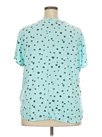 Amazon Essentials Short Sleeve Blouse (view 2)