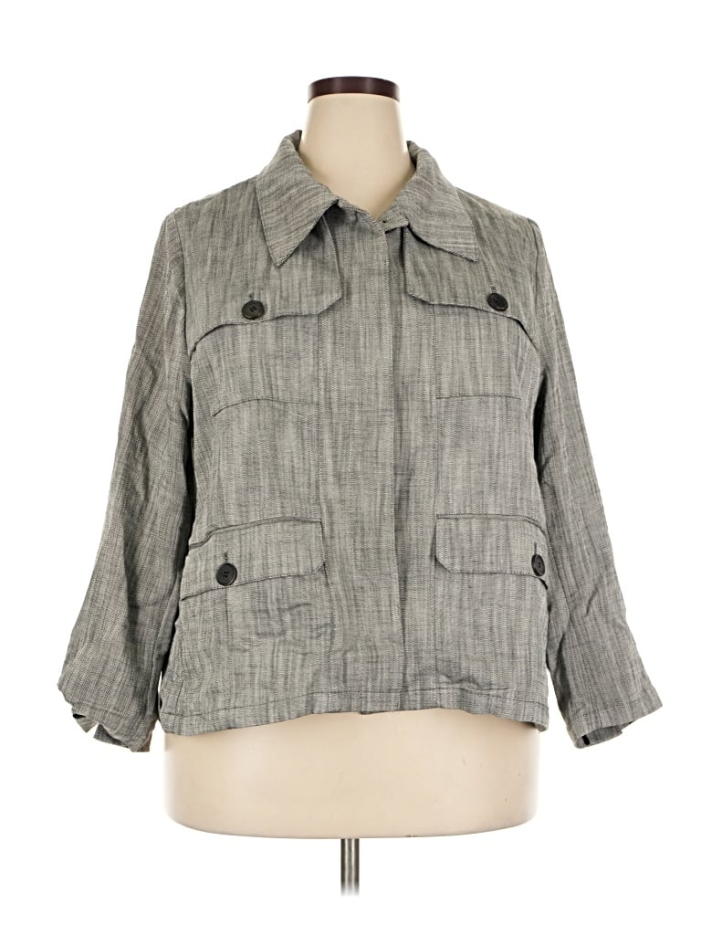 Pre-owned Mm. Lafleur Jacket In Gray